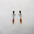 Boucles d'oreilles fleur de lys 